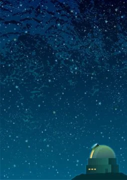 Astronomy Background Stock Illustration