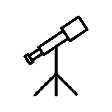 Astronomy icon template Stock Illustration