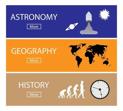 Astronomy is a natural science that studies celestial objects and phenomena Stock Illustration