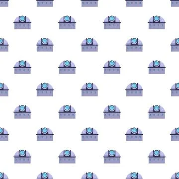 Astronomy observatory seamless pattern science background design Stock Illustration