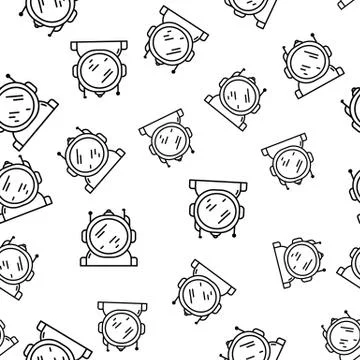 Astronout Head Logo Icon Vector Design Template. Stock Illustration