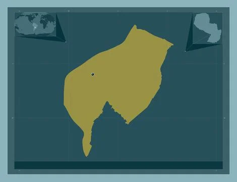 Asuncion, Paraguay. Solid color shape Ilustración de archivo