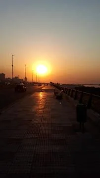 Asunción Sunset Foto stock