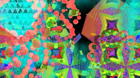 Asymmetric abstraction Stock Footage 160286865