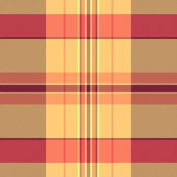Asymmetric check fabric vector, size pattern texture tartan. Installing pla.. Stock Illustration