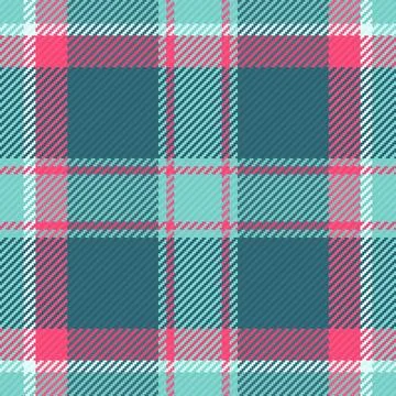 Asymmetric check texture background, fancy seamless vector tartan. Graph fa.. イラスト素材