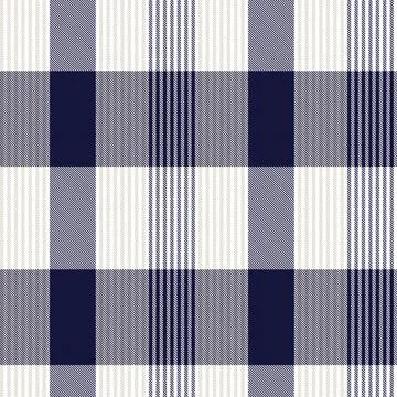 Asymmetric Plaid textured Seamless Pattern Stock Illustration