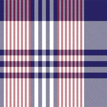 Asymmetric Plaid textured Seamless Pattern Stock Illustration