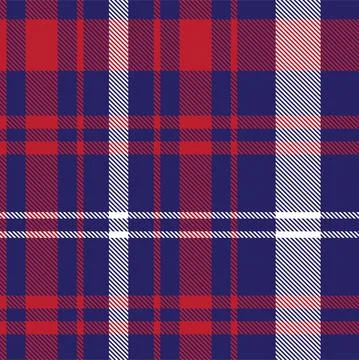 Asymmetric Plaid textured Seamless Pattern Stock Illustration