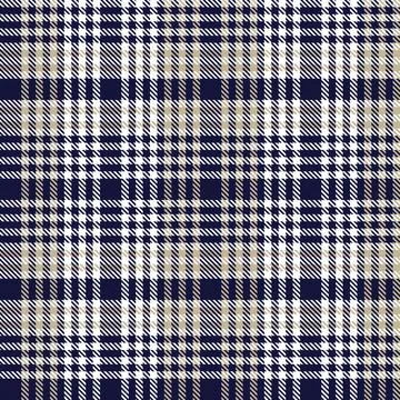 Asymmetric Plaid textured Seamless Pattern Design Stock Illustration