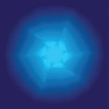 Asymmetrical geometrical patterns Stock Illustration