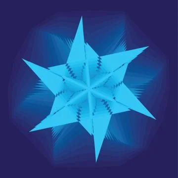 Asymmetrical geometrical patterns Stock Illustration