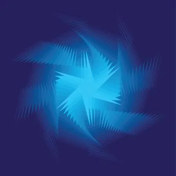 Asymmetrical geometrical patterns Stock Illustration