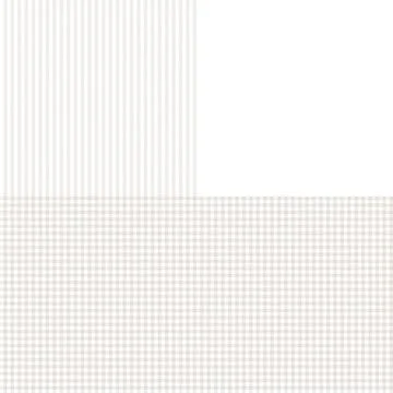 Asymmetrical Plaid gingham textile pattern design in light gray for fashion.. Stock Illustration