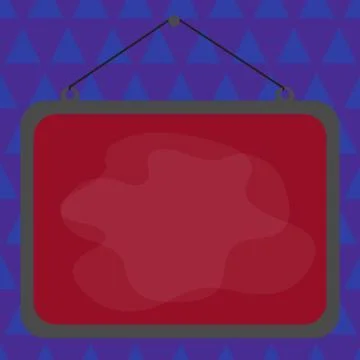 Asymmetrical unequal shaped form format of colourful thing object. Unsymmetrical Illustrazione stock