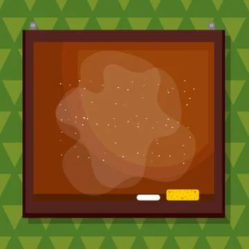 Asymmetrical unequal shaped form format of colourful thing object. Unsymmetrical Stock Illustration