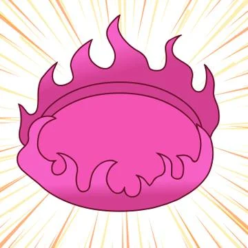 Asymmetrical unequal shaped form format of colourful thing object. Unsymmetrical Stock Illustration