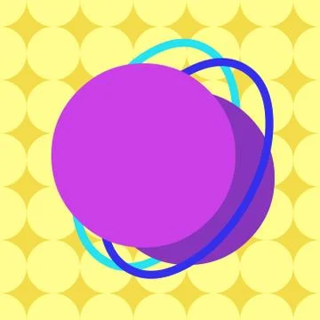 Asymmetrical unequal shaped form format of colourful thing object. Unsymmetrical Illustrazione stock