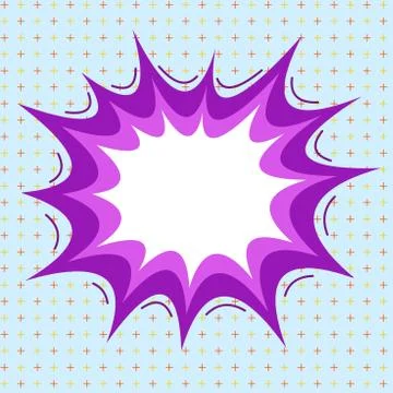 Asymmetrical unequal shaped form format of colourful thing object. Unsymmetrical Illustrazione stock