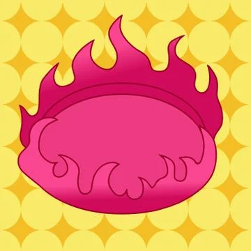 Asymmetrical unequal shaped form format of colourful thing object. Unsymmetrical Stock Illustration