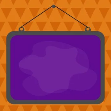 Asymmetrical unequal shaped form format of colourful thing object. Unsymmetrical Illustrazione stock