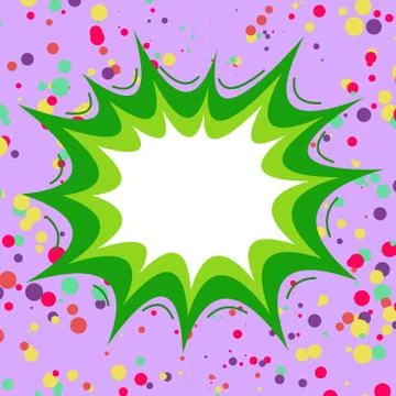 Asymmetrical unequal shaped form format of colourful thing object. Unsymmetrical Stock Illustration