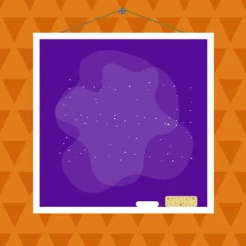 Asymmetrical unequal shaped form format of colourful thing object. Unsymmetrical Illustrazione stock