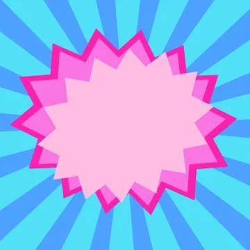 Asymmetrical unequal shaped form format of colourful thing object. Unsymmetrical Illustrazione stock