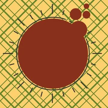 Asymmetrical unequal shaped form format of colourful thing object. Unsymmetrical Illustrazione stock