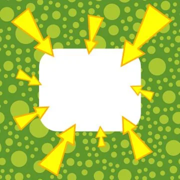 Asymmetrical unequal shaped form format of colourful thing object. Unsymmetrical Stock Illustration