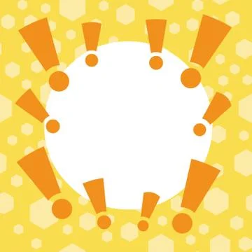 Asymmetrical unequal shaped form format of colourful thing object. Unsymmetrical Illustrazione stock
