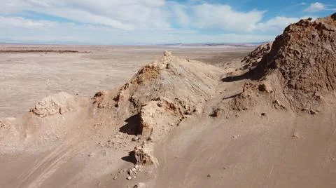 Atacama Desert  -  Drone Foto stock