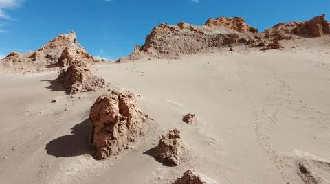 Atacama Desert  -  Drone Foto stock