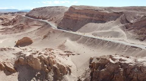 Atacama Desert  -  Drone Stock Photos