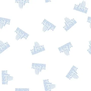 Atacama desert glyph seamless pattern 스톡 일러스트