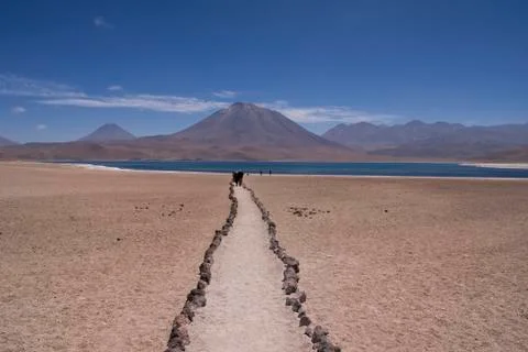 Atacama desert Foto stock