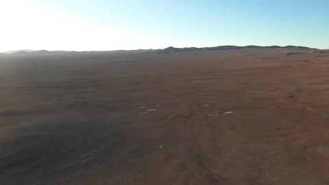Atacama Desert vast sand fields aerial exploration during sunset awe scenic Vídeos de archivo 125620015
