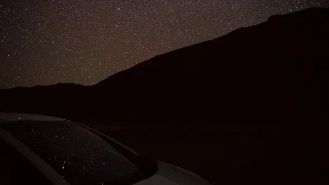 Atacama night sky hyperlapse Stock Footage 88328684