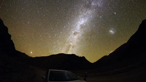 Atacama's Milky Way Stock Footage 88326892