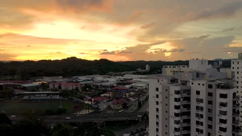 Atardecer Panama Stock Footage 243687883