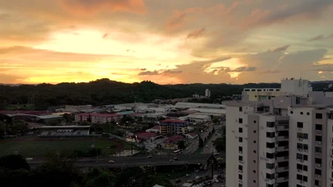 Atardecer Panama Stock Footage 243687936