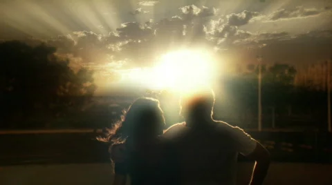 Atardecer Pareja Vidéo 781394