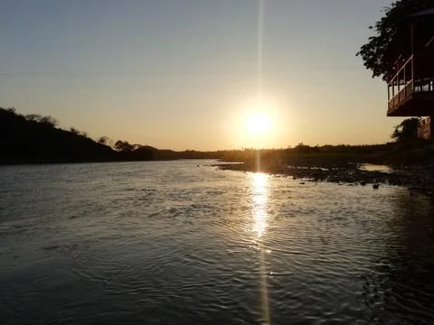Atardecer Sunset Foto stock