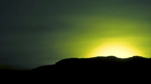 Atardecer Verde Stock Footage 94833193