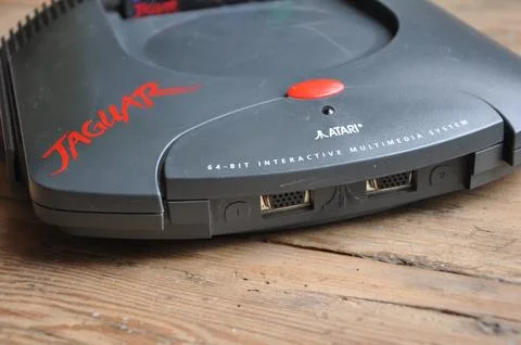 Atari Jaguar gaming console Stock Photos