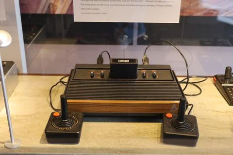 Atari system, Computer science museum Mountain View California Foto stock