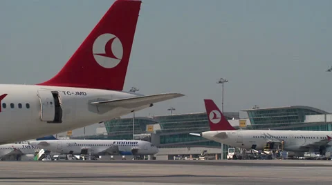 Ataturk Airport#5 Stock Footage 30363353