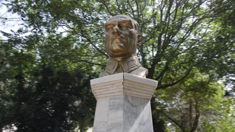 Atatürk statue Video stock 245542080