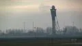 ATC with taxiing plane HD Footage
