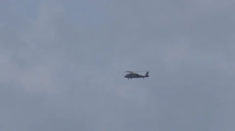 ATF Black Hawk helicopter hovering 13 Stock Footage 40389216